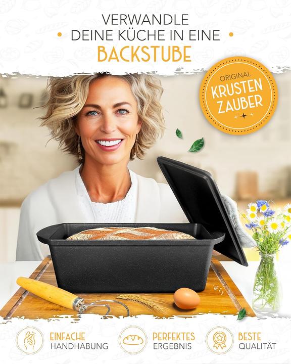 Produktbild Krustenzauber Brotbackform mit Deckel