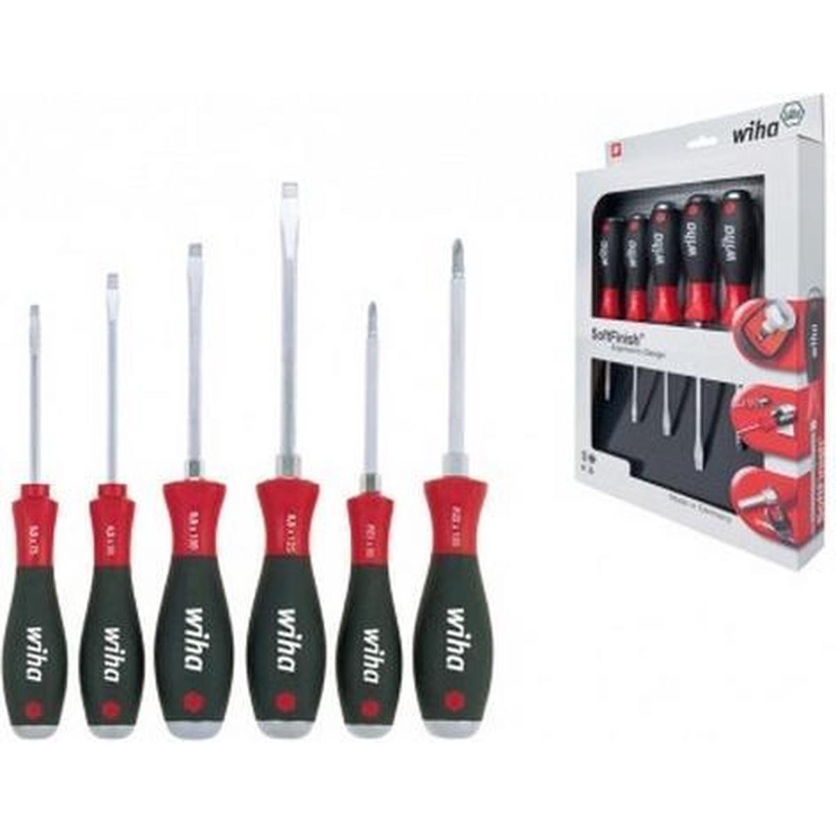 Wiha, Cacciavite, Set di cacciaviti da officina (Cacciavite a croce PZ, Viti con testa a intaglio)
