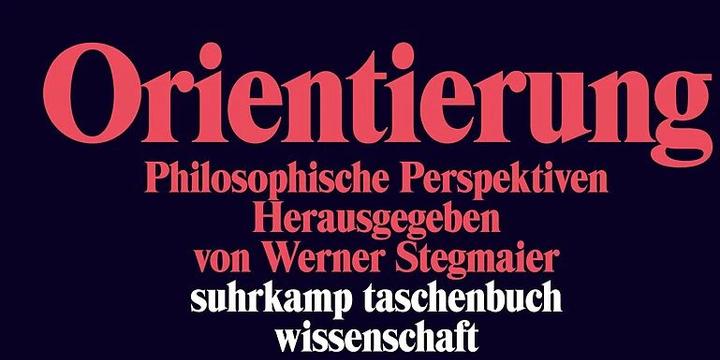 Produktbild Orientierung (Deutsch, Werner Stegmaier, 2005)