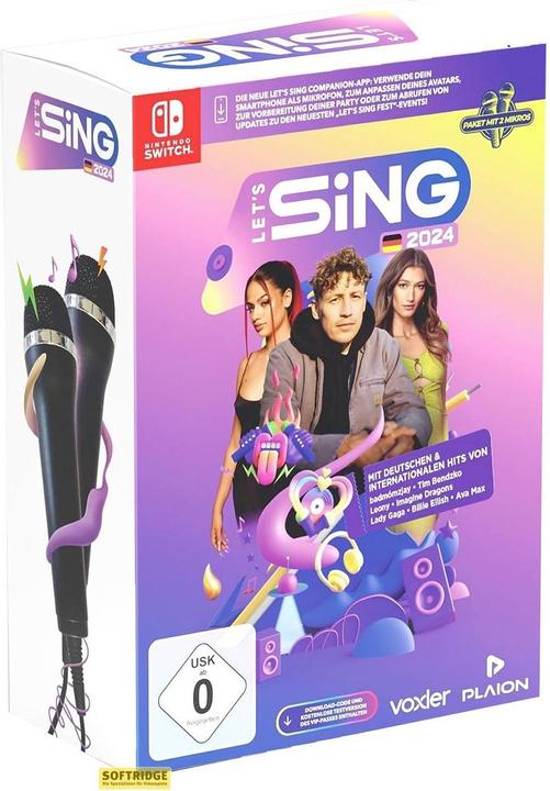Immagine prodotto Ravenscourt Let's Sing 2024 (Switch, DE)