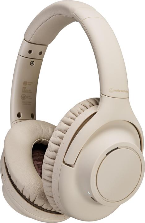 Audio-Technica ATH-S300BT (beige) (ANC, 90 h, Kabelgebunden, Kabellos)