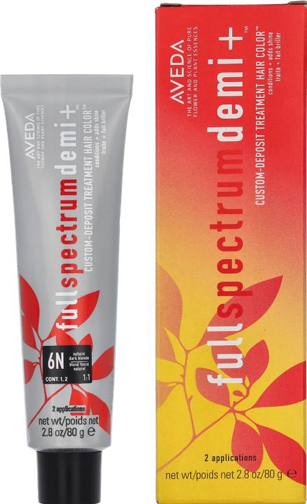 Actual product image Aveda Full Spectrum Demi ™ 6Natural 80g (6N Dark Blonde)