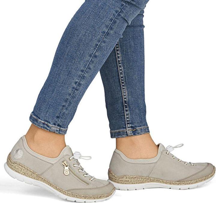 Image du produit Rieker Beige Damen-Slipper aus Leder (38)