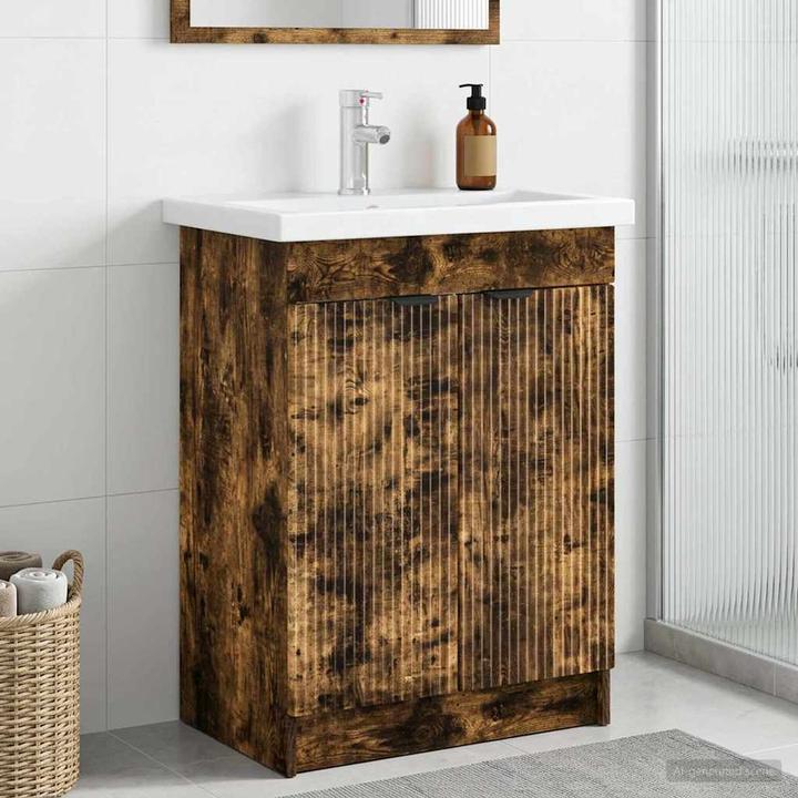Produktbild vidaXL Badezimmerschrank (56 x 37.50 x 81 cm)