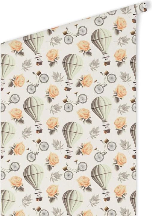 Produktbild Trenddeko Vintage Heissluftballon - weiss (1008 x 48 cm)