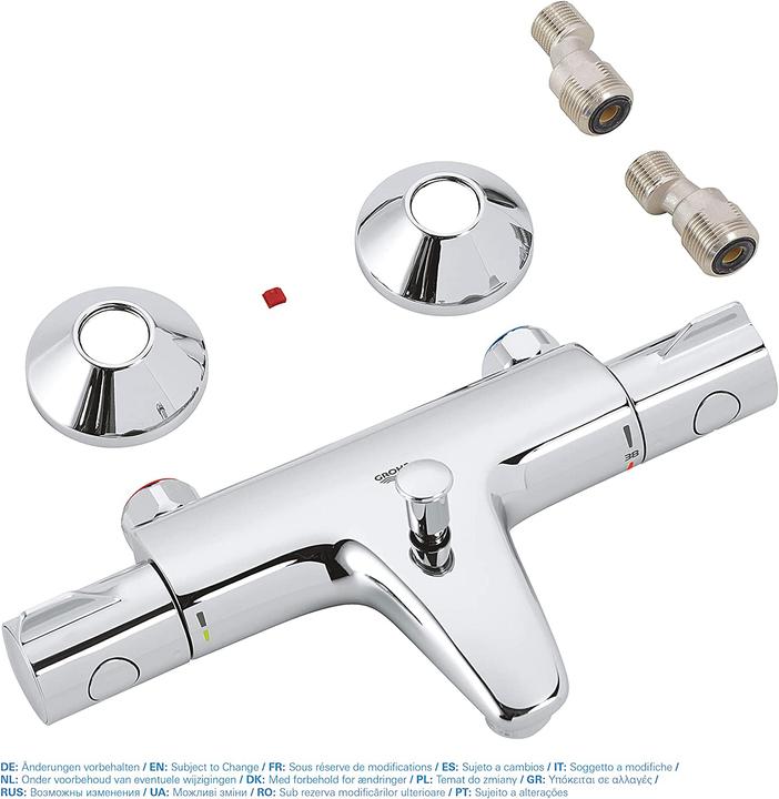 Productafbeelding Grohe Grohtherm 800 thermostatische badmengkraan