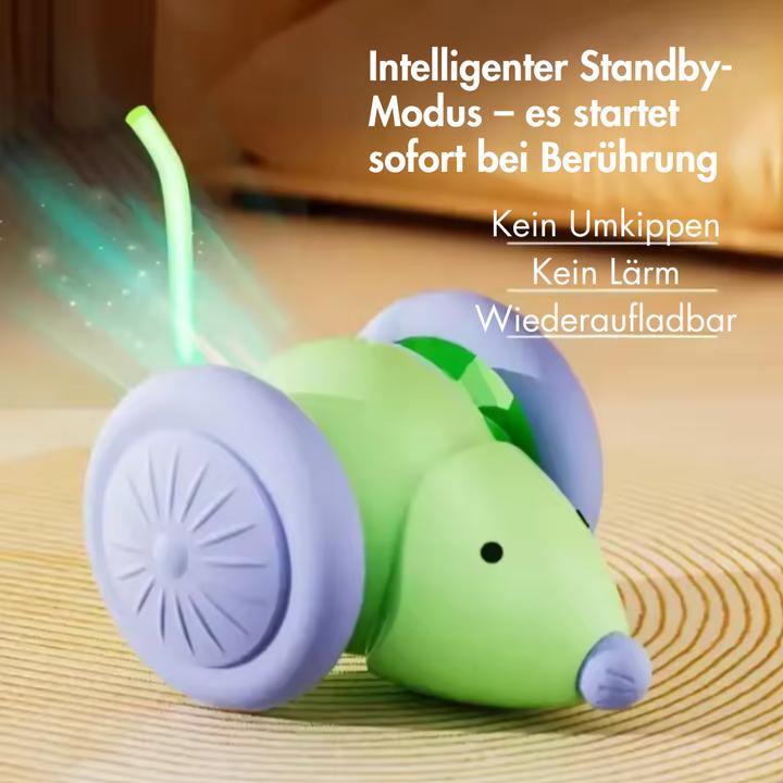 Immagine prodotto Suba Interaktives Katzenspielzeug, LED-Leuchtmaus, Elektrische, USB Aufladbar (Gioca al gatto topo)