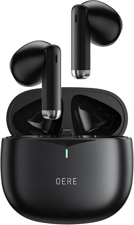 Produktbild Qere E28 Kabellose Bluetooth 5.3 Kopfhörer In-Ear HIFI mit Nois cancellation, IPX5 & Touch Control (Aktive Geräuschunterdrückung, 20 h, Kabellos)