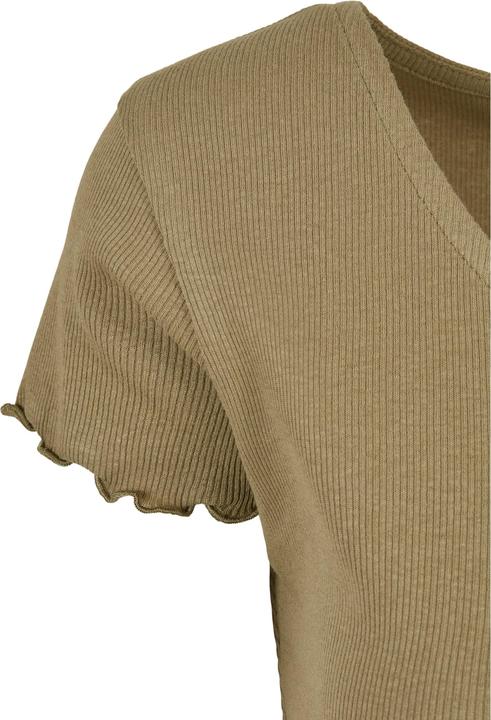 Immagine prodotto Urban Classics Maglietta da donna a costine con bottoni - 12114 (3XL)