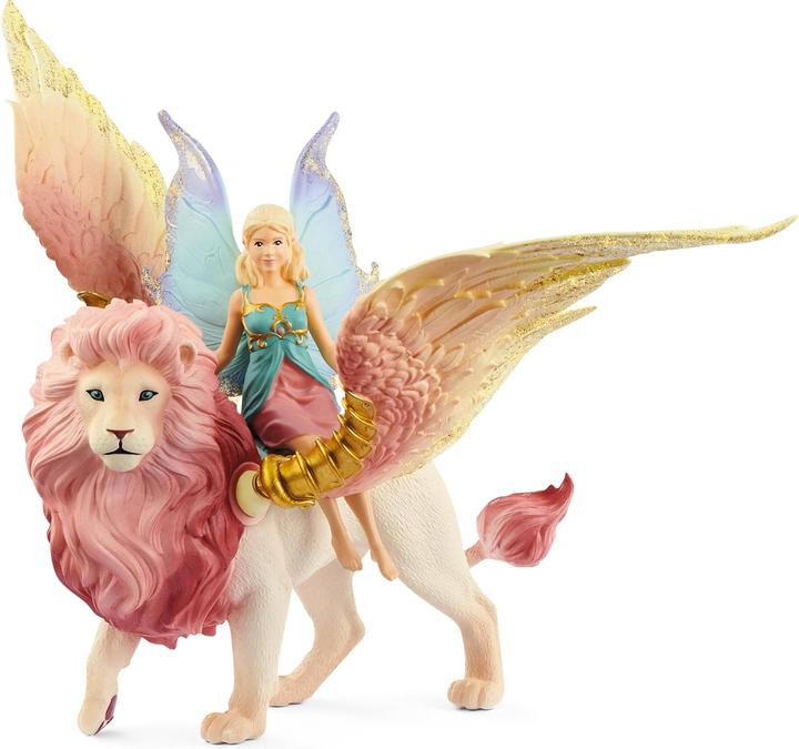 Produktbild Schleich Elfe auf geflügeltem Löwe