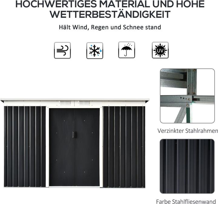 Immagine prodotto Outsunny Capanno degli attrezzi