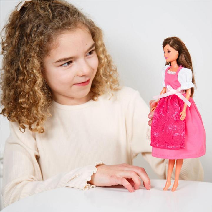 Produktbild Heless Trachtenkleid Pinky - für Modepuppen der Grösse 29 cm