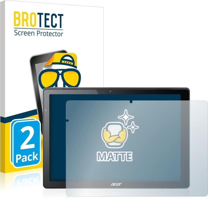 Productafbeelding BROTECT Antireflecterende schermbeschermer mat (2 Stuk, Schakel Alpha 12)