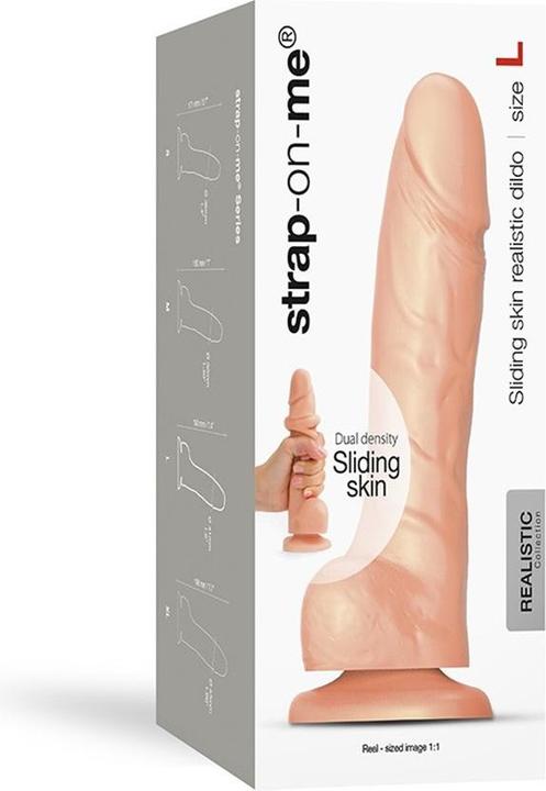 Produktbild Strap-on-me Sliding Skin Realistic Dildo Flesh L