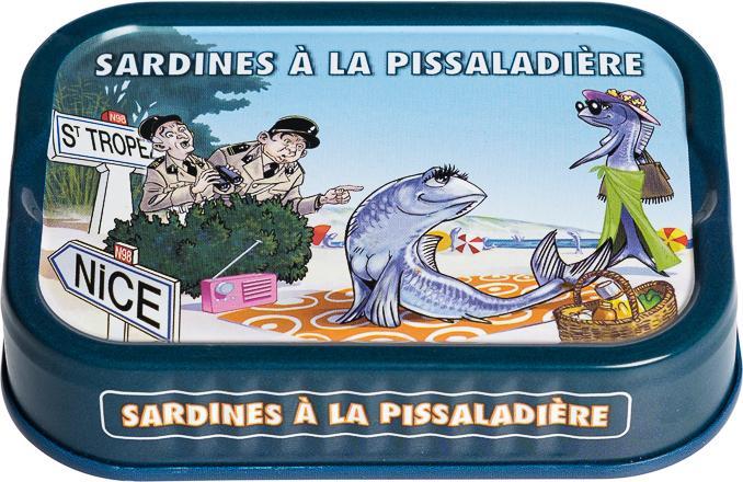La Bonne Mer Sardines "Pissaladière (115 g)