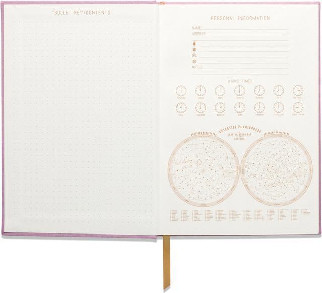 Image du produit Designworks Journal Jumbo Velvet Check (19 x 26 cm, À rayures, Couverture rigide)