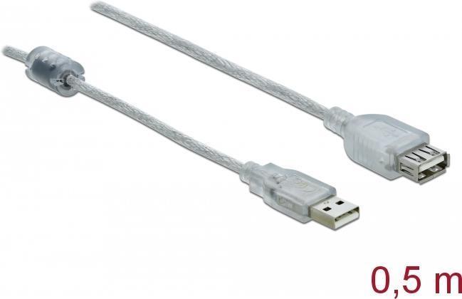 Image du produit Delock USB-A - Extension USB-A (0.50 m, USB 2.0)