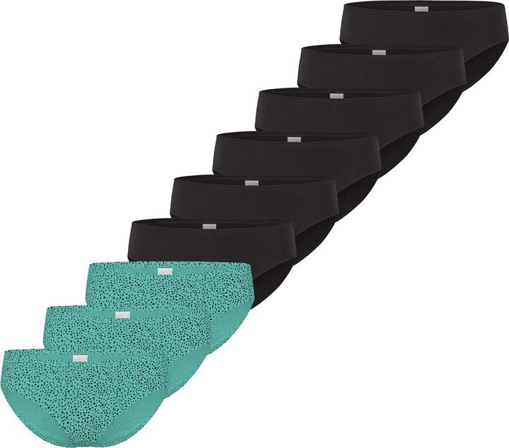 Immagine prodotto Schiesser Confezione da 9 slip per ragazze adolescenti in cotone biologico 95/5 (176, confezione da 9)