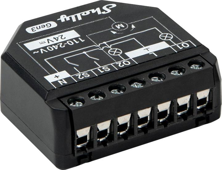 Produktbild Shelly 2PM Gen3 x4 (Schaltaktor)