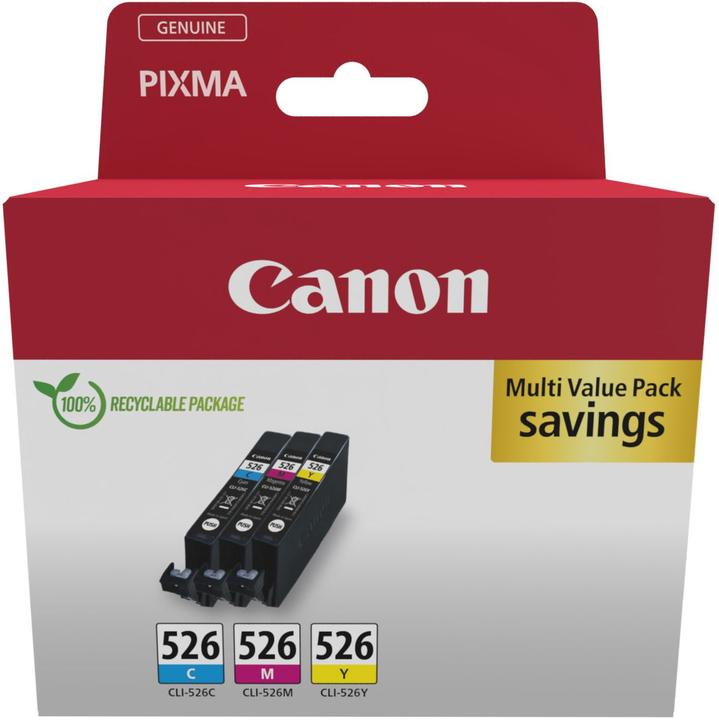 Actual product image Canon Cli-526 (M, C, Y)
