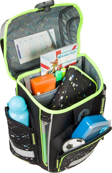 Actual product image Schneiders Black Galaxy Ergolite school desk set, 21 l (22 l)