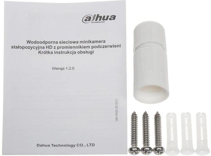 Actual product image Dahua IP camera EZ-IP EZI-B140-F2 White (2560 x 1440 Pixels)