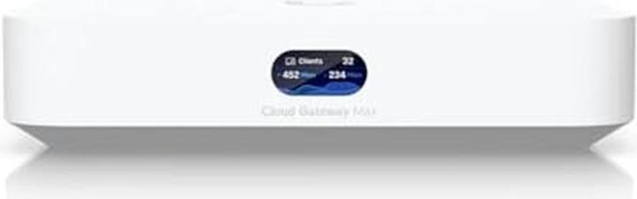 Produktbild Ubiquiti Cloud Gateway Max, Wit, Polycarbonaat (PC), Activiteit, LAN, LCM, ARM, ARM Cortex