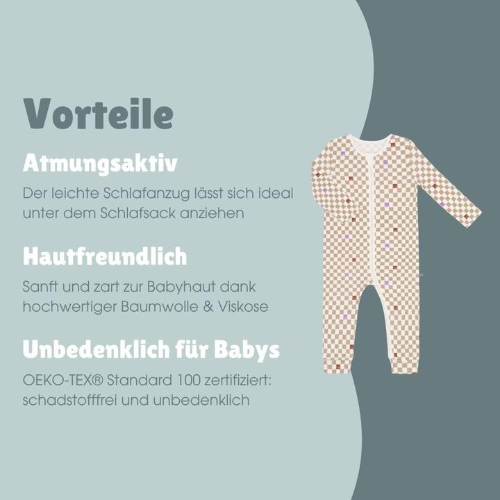 Produktbild Emma & noah Schlafanzug mit Bündchen (80)