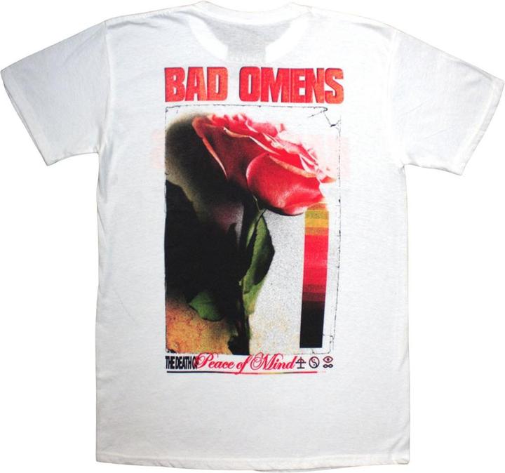Actual product image Bad Omens Unisex Adult Flower T-Shirt (M)