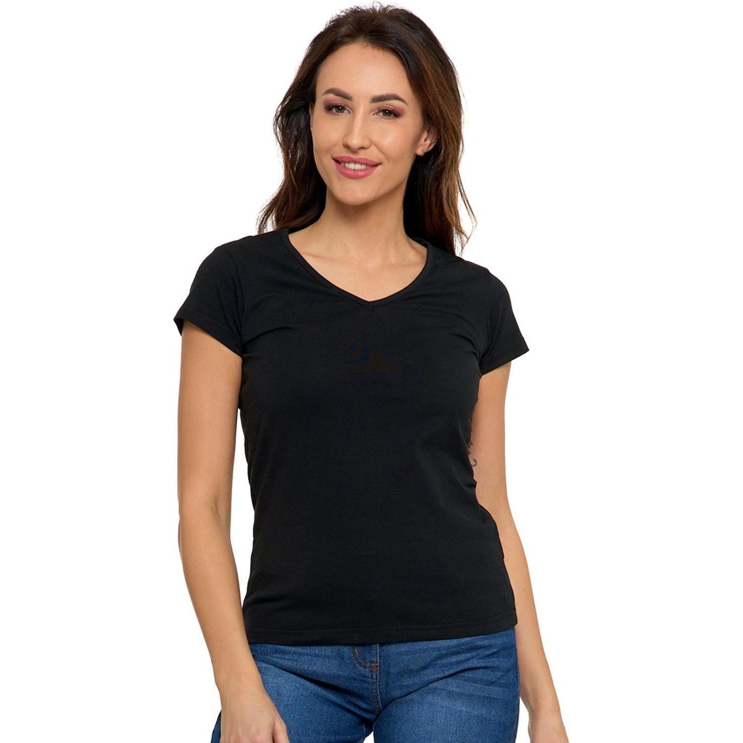 Moraj, Damen, Shirt, T-shirt model, Schwarz, (M)