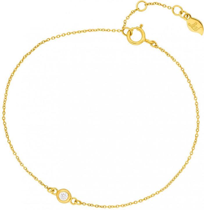 Immagine prodotto Bracciale "il mio primo diamante", oro giallo 14 K (Oro giallo 14 K)