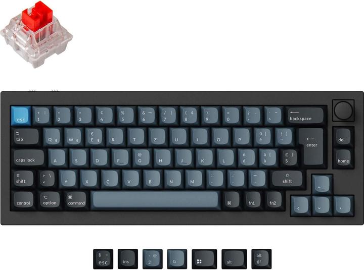 Produktbild Keychron Q2 Pro (CH, Kabelgebunden, Kabellos)
