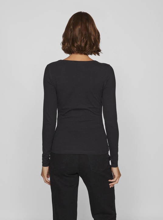 Actual product image Vila Round neck top with long sleeves (XXL)