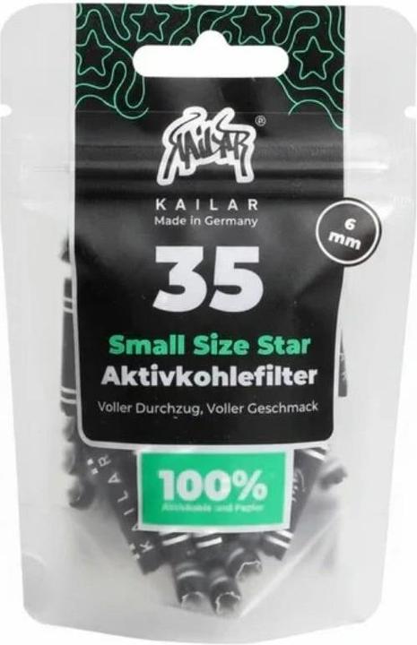 Produktbild Kailar Aktivkohlefiter Small Size Star