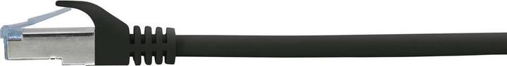 Produktbild Renkforce RF-5043938 RJ45 Netzwerkkabel, Patchkabel CAT 6a S/FTP 0.15 m Schwarz (S/FTP, CAT6a, 0.15 m)