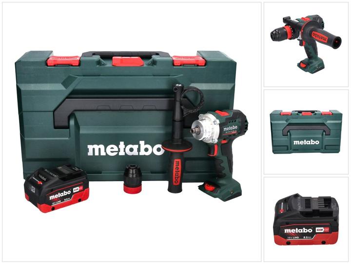 Actual product image Metabo BS 18 LTX BL Q I Cordless drill driver 18 V 130 Nm Brushless + 1x rechargeable battery 8.0 Ah + (Rechargeable battery operated)