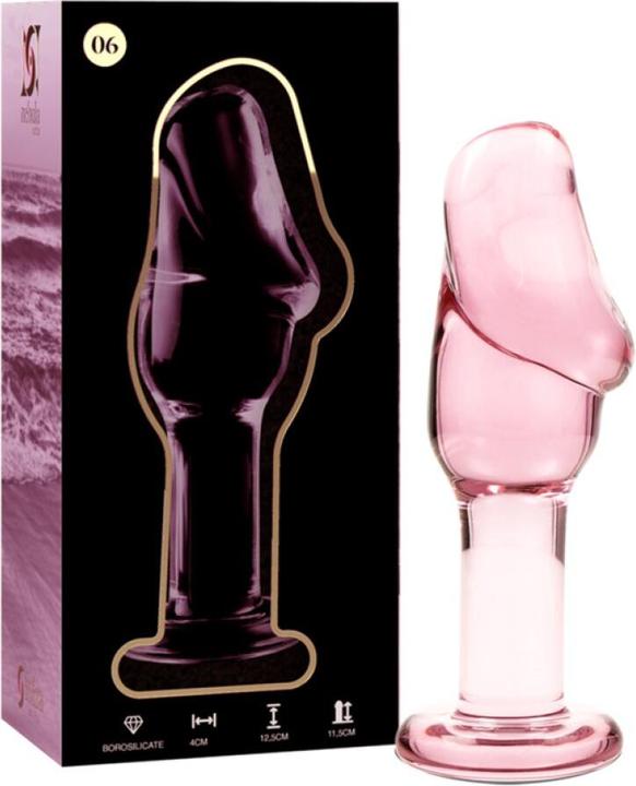 Immagine prodotto Ibiza Serie Nebula Di ™ - Modello 6 Anal Plug In Vetro Borosilicato 12,5 X 4 cm Rosa