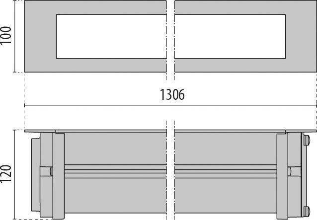 Actual product image PiL Strip Square+ (3861 lm)