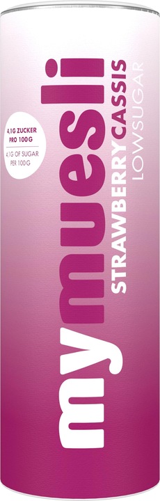 Actual product image mymuesli Low Sugar Strawb. Cass (575 g)
