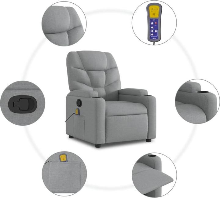 Actual product image VidaXL Massage-Relaxsessel