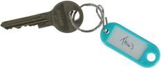 Actual product image Metaltex Keychain set of 6