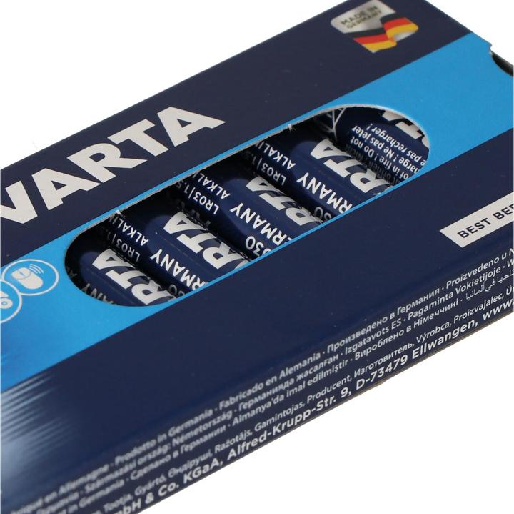 Produktbild Varta Longlife Power (ehem. High Energy) Micro AAA Batterien 4903 High Energy 10er Box (10 Stk., AAA / LR03 / Micro / R03 / AM4 / MN2400 / KR03)