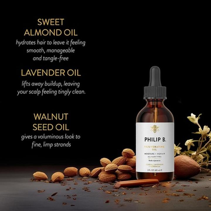 Actual product image Philip B. Rejuvenating Oil (60 ml)