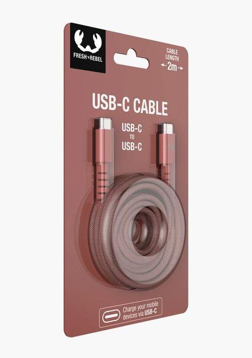 Produktbild Fresh'N Rebel USB C - USB C (2 m, USB 3.2 Gen 1, 15 W)