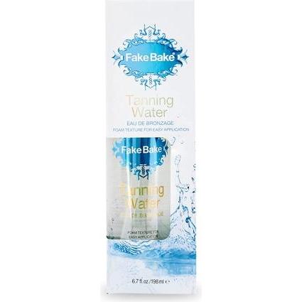 Fake Bake, Selbstbräuner, Tanning Water self-tanner in the form of water foam 198ml + glove (Selbstbräunungsspray, 198 m...