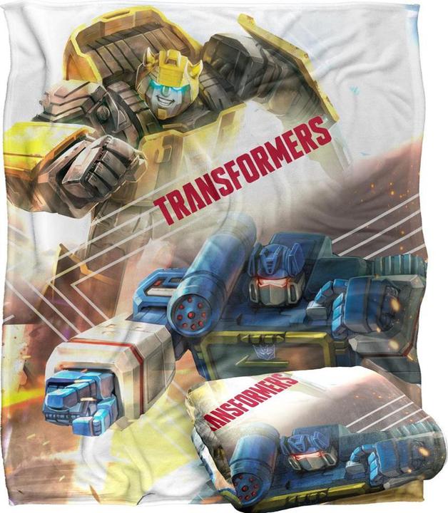 Produktbild Transformers Cybertron Warriors Decke Seidig Supersoft (152 x 127 cm)