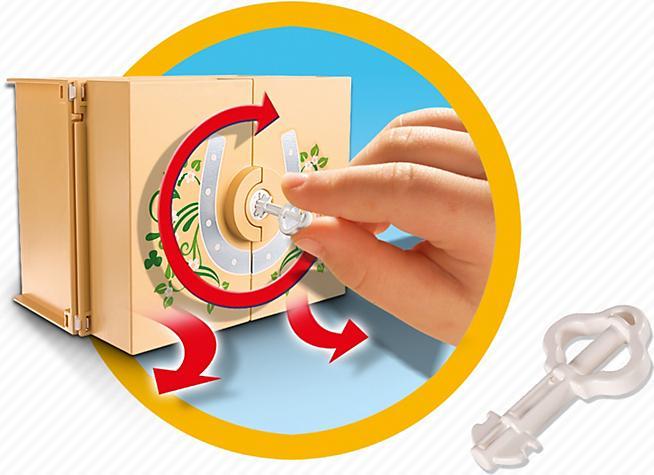 Immagine prodotto Playmobil Box da gioco pieghevole per il maneggio (5418, Paese Playmobil)