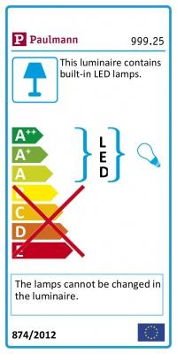 Energie-Label Paulmann Einbauleuchte Calla Set (560 lm)