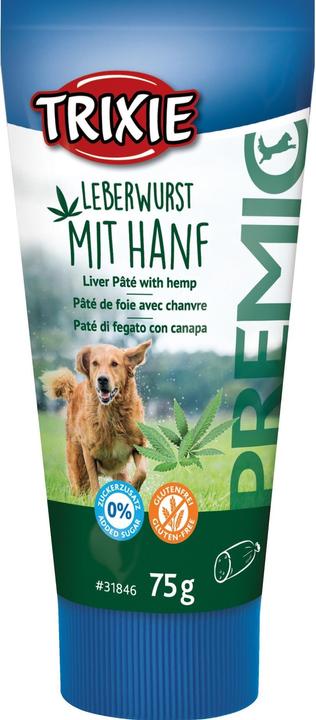 Trixie Leberwurst mit Hanf, 75 g (Adult, Junior, Senior, 1 Stk., 75 g)