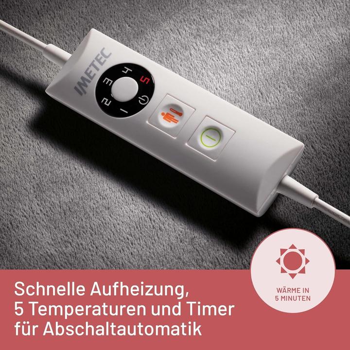 Produktbild Imetec IntellisenseFeet Footwarmer, Intellisense-Technologie, weiches Material, 5 Temperaturen